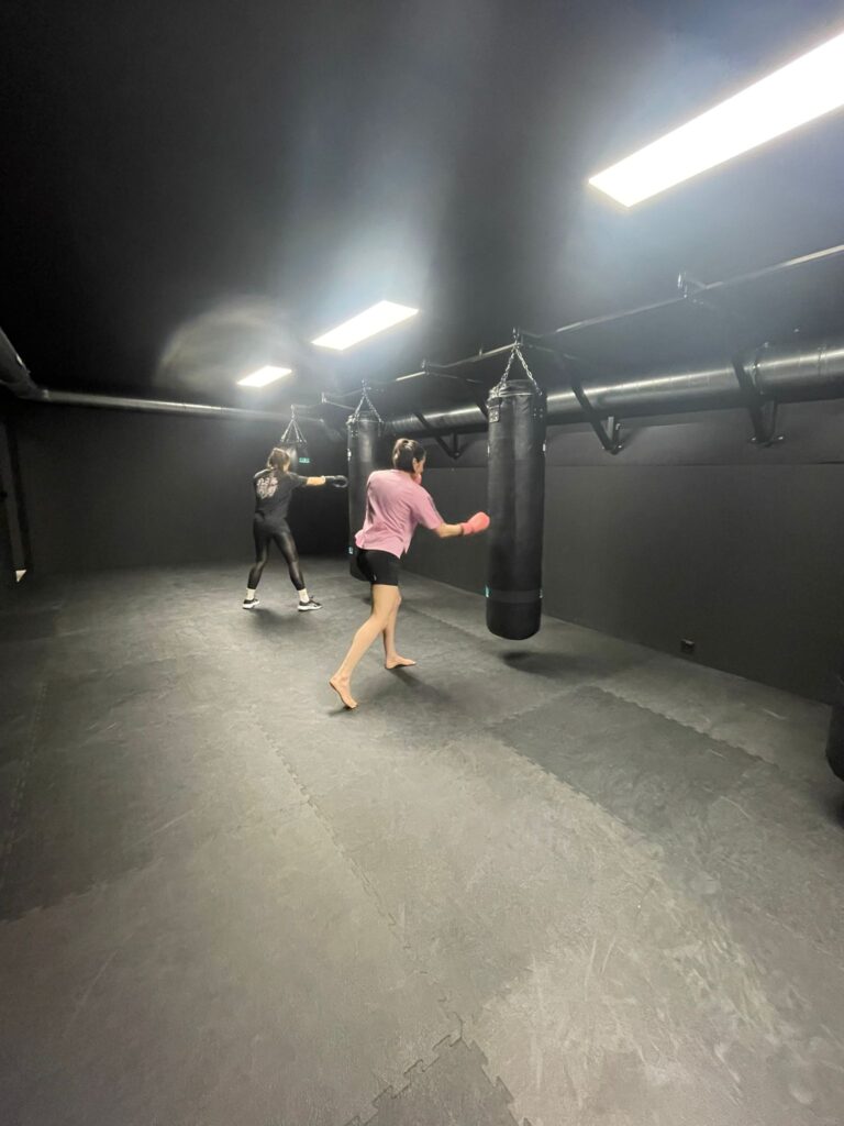 cours de boxe femme
